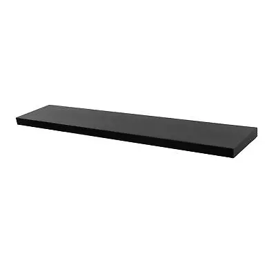 £19.95 • Buy Floating Wall Shelf Wooden Shelves Wall Storage 120cm - Black
