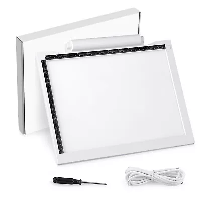 A4 LED Drawing Board Tracing Light Box Stencil Copy Pad Art Craft Table Durable • £18.99