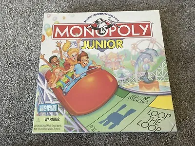 1996 PARKER BROTHERS Monopoly Junior Board Game Brand New Factory Sealed • $30