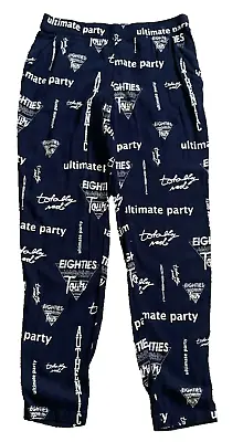 H & M Divided Blue Lounge/Sleep Pants Ladies Size 6 28/28 • $10