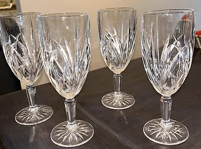 Vintage Waterford Crystal Marquis Brookside Iced Tea Glasses Set Of Four • $45