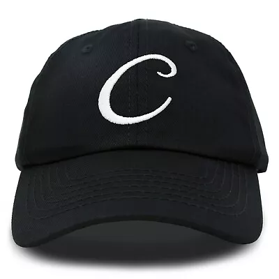 DALIX Initial Hat Letter C Womens Baseball Cap Monogram Cursive Embroidered • $19.95