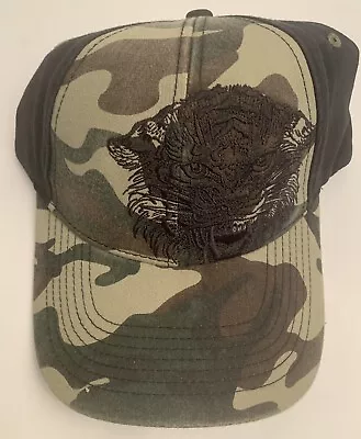 New Miami Ink Baseball Cap Embroidered Tattoo Tiger Camouflage Hat Cap One Size • $9.95