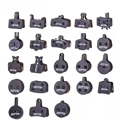 4Pairs MTB Semi Metal BIke Brake Pads Quiet Ceramic For Bicycle Disc Brake New • $18.63