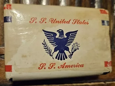 Vintage Sealed Small Bar Of Soap Original SS United States US Lines Steamship  • $59.99