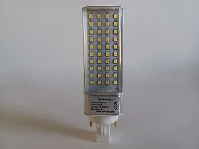 Hero-LED CFL LED Bulb 8W 85-265V Color 5000K G24-40S-4P - Non Dimmable • $9.99
