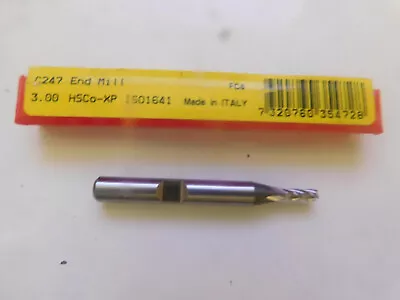 Dormer C247 3mm HSCo-XP End Mill • £6.50