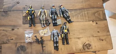 Fresh Monkey Fiction Eagle Force R.I.O.T 4  Lot Of Figures GI Joe MIB 50th 25th • $40