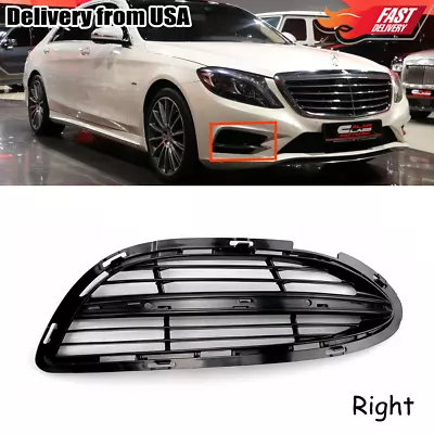 For 2014-2017 MERCEDES S550 FRONT RIGHT SIDE LOWER BUMPER GRILLE 2228850324  • $16