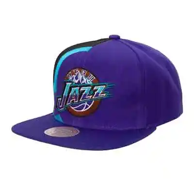 Mitchell & Ness Purple Utah Jazz NBA Retroline HWC Snapback - OSFA • $29.95
