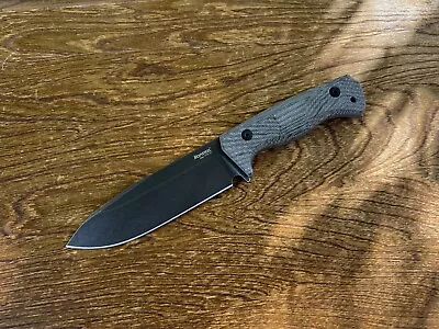 LionSTEEL T6B CVG T6 Fixed Blade Black/Green Fixed Blade Knife • $250