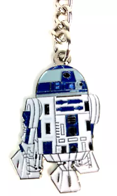 R2-D2 Droid STAR WARS Movie Series - UK Imported Metal Keychain Keyring • $14.99