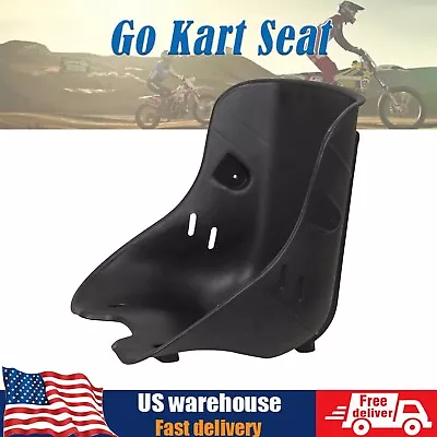 Black Racing Bucket Seat For Go Kart Drift Trike Taotao Coolster Buggy Scooter • $75.57