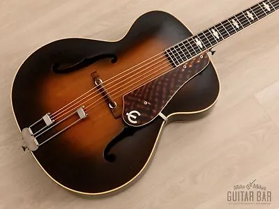 1947 Epiphone Triumph Vintage Archtop Acoustic Guitar Sunburst W/ Case • $3599.99