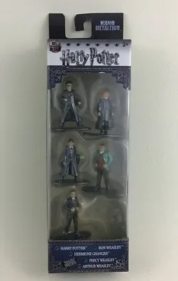 Nano Metalfigs Harry Potter Die Cast Metal Figurines Hermione Ron Weasley Jada  • $14.25