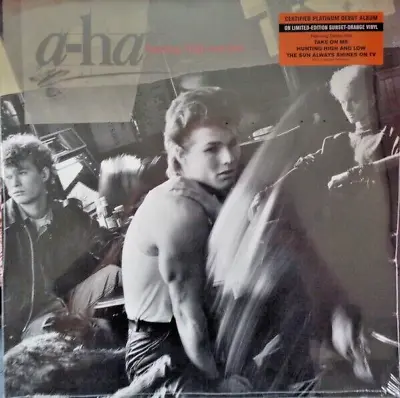 A-Ha ‎- Hunting High And Low LP - Colored Vinyl Album - TAKE ON ME RECORD - NEW • $29.99