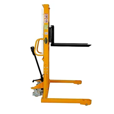 APOLLOLIFT Manual Pallet Stacker 1100lbs Hydraulic Lift Straddle Stacker 63inch • $2000