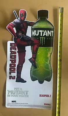 Deadpool 2 Monster Energy Drink Put A Mutant In Your Mouth Marvel Movie Decal • $24.99