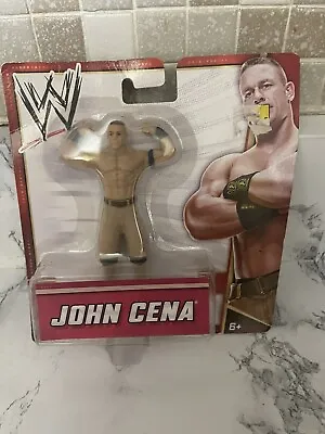 John Cena WWE Basic Statue Mattel 3.75 Inch Dollar General Exclusive • $14.99