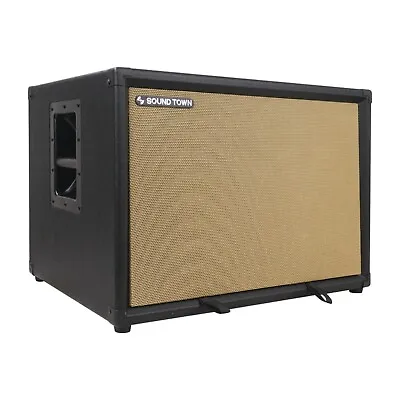 Sound Town 2 X 10“ 400W Bass Cabinet W/ Horn Birch Plywood Black (BGC210BK) • $225.24