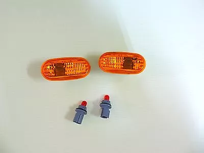 1992-2000 MITSUBISHI JDM LANCER Mirage AMBER SIDE MARKER LIGHTS FAST SHIP • $21.99