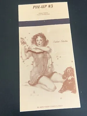 Vintage Girlie Matchbook - Pinup Girl & Dog • $7.96