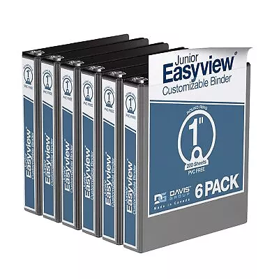 Easyview Premium 1-Inch Mini Binder 8.5 X5.5  3-Ring Binders For School O... • $61.86