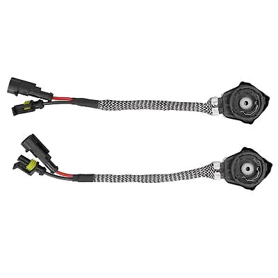 2Pcs Lampholder Adapter Cable Socket Connector Converter For Xenon HID Bulb D2⁺ • $15.85