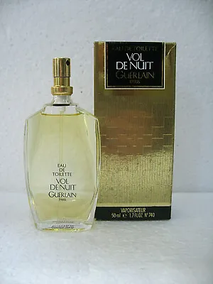 VOL DE NUIT Guerlain Eau De Toilette Spray 50ml/1.7fl.ozNIB VINTAGE HARD TO FIND • $169.99