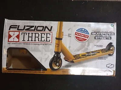 $50 • Buy Fuzion X-3 Pro 2018 Scooter  - Gold