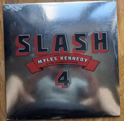 Slash 4 (Feat. Myles Kennedy And The Conspirators) 12  RED VINYL RECORD LP - New • £18.99