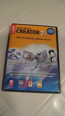 Roxio Easy Media Creator 7.5 - Digital Media Suite • $9.99