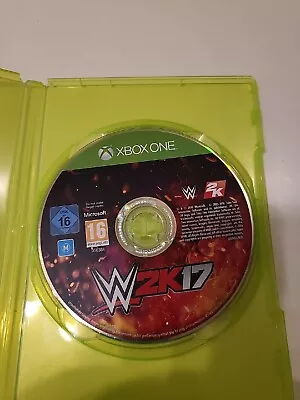 WWE 2K17 Xbox One (Disc And Case Only No Artwork) W2K17 Wrestling - Free Postage • $8