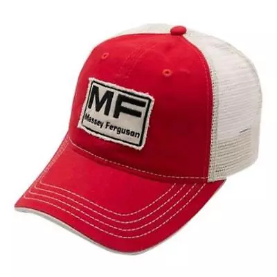 Massey Ferguson Vintage Logo Mesh Back Ball Cap Hat 03406C • $28.99