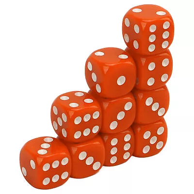 Game Dice Multi Use 6 Sided 30Pcs Dice For Math Teaching • $17.56