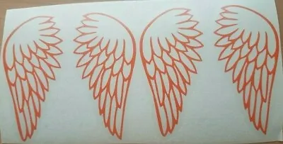 £2.19 • Buy 2 Angel Wings-Funny-Stickers-Decals-Car-Wall-Mirror-Window For Size See Descrip