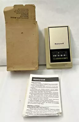 Vintage HONEYWELL T822D 1024 Heating Thermostat 24V NOS • $45