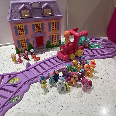 My Little Pony “Friendship Express Train & Carriage” 18 Ponies  Fully Working • £17.90