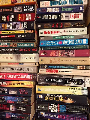 Mystery/Thrillers Build Your Own Paperback Lot You Choose Books Authors A - C • $3