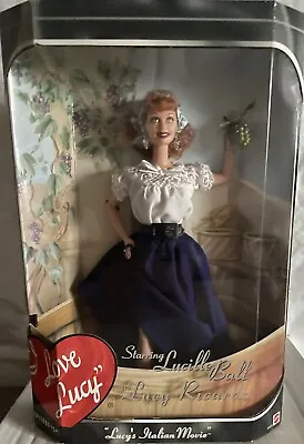 NRFB 1999 Mattel Barbie I Love Lucy Doll Lucy's Italian Movie Episode 150 • $39