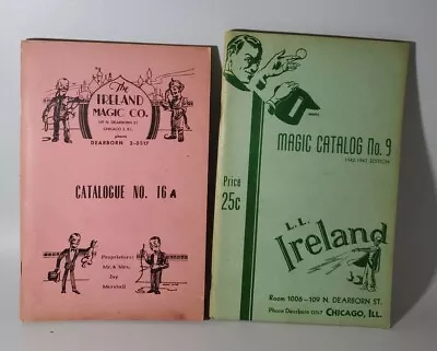 Lot Of 2 The Ireland Magic Company - Magic Catalogs  • $52.80