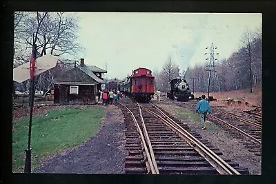 Train Railroad Postcard State Whippany New Jersey Morris County Central RR • $4.49