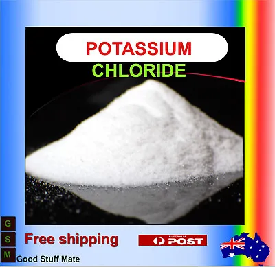 ORGANIC Potassium Chloride Powder PURE Salt Substitute Food Grade Vegan Natural • $13.27