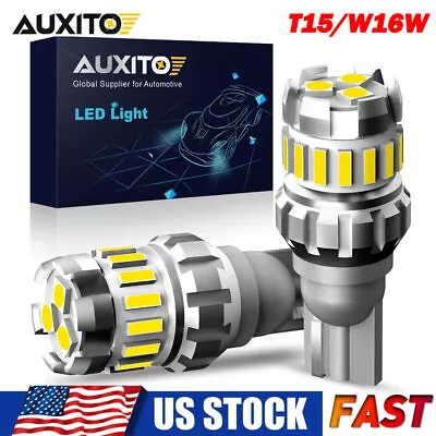 AUXITO LED Reverse Backup Light Bulb T15 912 921 Extremely Bright White 6500K US • $9.11