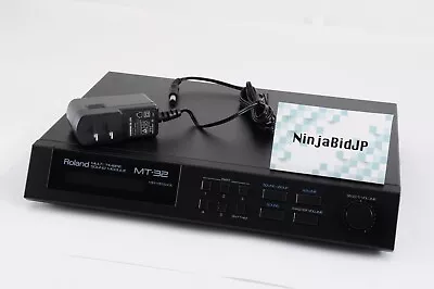 Roland MT-32 Multi Timbre MIDI Sound Module Early Model 851895 With AC Adapter • $292