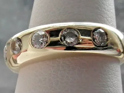 Q28 Men's Or Ladies 14k Solid Gold 0.50ct Diamond Wedding Band / Dress Ring • $1843.56