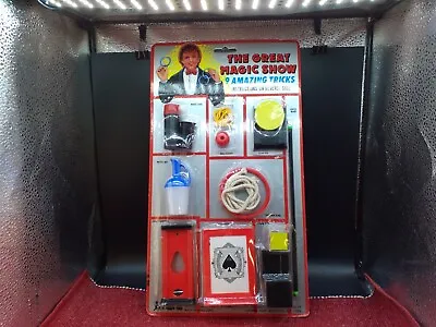 Vintage Made In Hong Kong The Great Magic Show Playset! New • $10