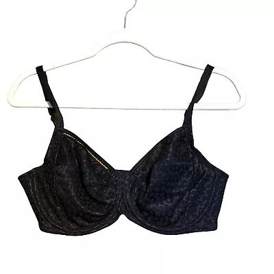 Wacoal 855107 Womens Size 38C Black Alluring Full Figure Underiwre Bra • $34.99