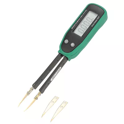 Resistance Tester Capacitance Meter MASTECH MS8910 Smart Tweezers LCR/ESR &Amp • $51.99