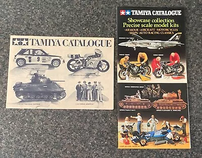 X 2 Vintage Tamiya Classic Model Kit Catalogues 1970s/80s • £12.99